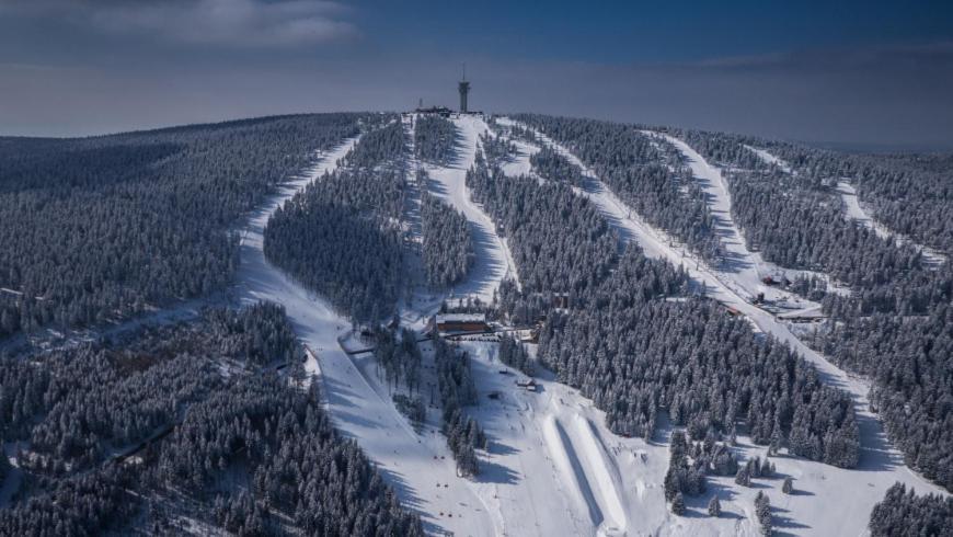 Apartman Mustang Klinovec Loučná pod Klínovcem Exteriör bild